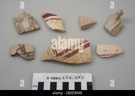 shard, handle, pottery, br: 6 cm, Israel Stock Photo