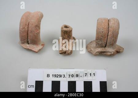 shard, handle, pottery, br: 6 cm, h: 4.6 cm, Israel Stock Photo