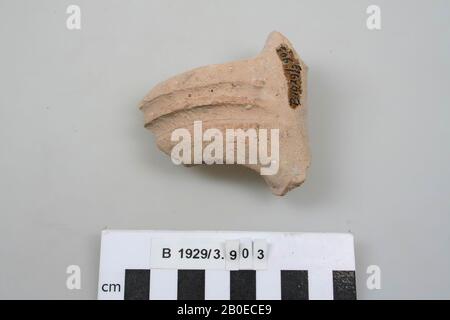 shard, handle, pottery, br: 7 cm, Israel Stock Photo