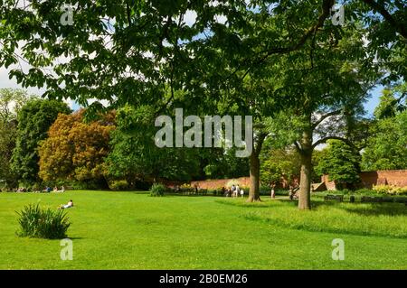 Waterlow Park, Highgate, North London UK, in summertime Stock Photo