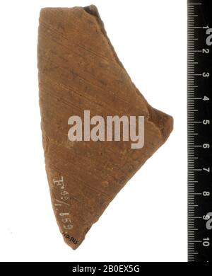 bill, grain, ostracon, demotic, pottery, 5,7 x 10 cm, Greco-Roman Period, Ptolemae, Egypt Stock Photo