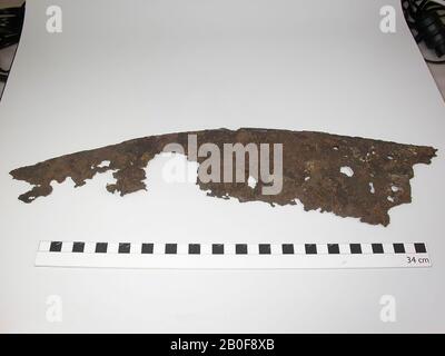 The Netherlands Roman period, knife, metal, iron, 43.5 x 10 cm, roman 15-250, the Netherlands, Utrecht, Bunnik, Vechten Stock Photo