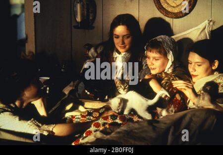 WINONA RYDER, KIRSTEN DUNST, CLAIRE DANES, LITTLE WOMEN, 1994 Stock ...