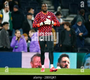 LONDON, UNITED KINGDOM. FEBRUARY 19 Yvon Mvogo of RB ...