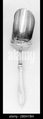 Joseph Willmore, British, active from 1805, Caddy Spoon, 1809/10, Silver, Overall: 4 1/16 in. (10.3 cm Stock Photo