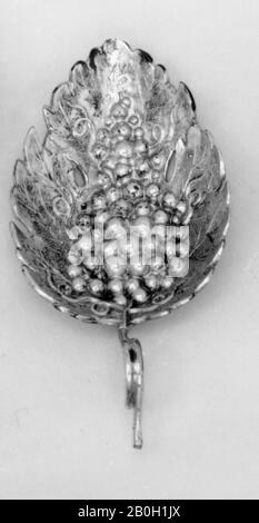 Joseph Willmore, British, active from 1805, Caddy Spoon, 1807/8, Silver, Overall: 2 15/16 in. (7.4 cm Stock Photo