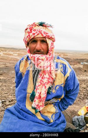 Morocco, sorrounding of Taouz, portrait Stock Photo