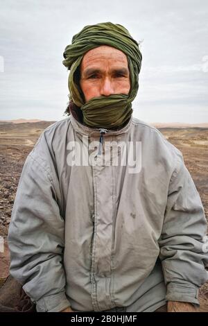 Morocco, sorrounding of Taouz, portrait Stock Photo