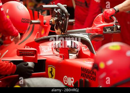 Barcelona, Spain. , . at the pit stop at day two of the Formula One winter testing at Circuit de Catalunya Credit: Matthias Oesterle/Alamy Live News Stock Photo