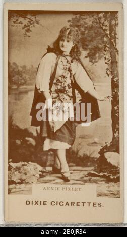 Annie Pixley, from the Actors and Actresses series (N45, Type 7) for