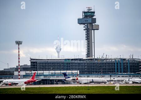 DŸsseldorf International Airport, DUS, Stock Photo