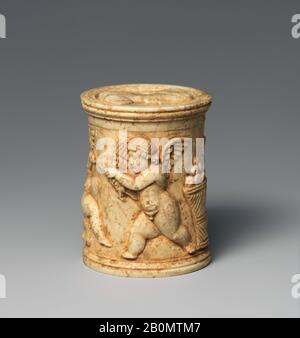 Ivory pyxis, Roman 1st century AD, The Metropolitan Museum of Art (The ...