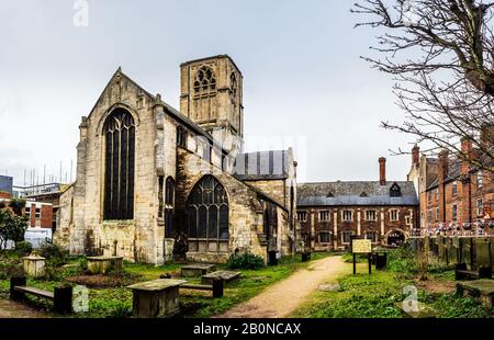 St Mary de Crypt Church, Gloucester, United Kingdom Stock Photo