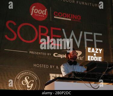 MIAMI BEACH, FL - FEBRUARY 20: Atmosphere at the Miami Wine & Food Festival on February 20, 2020 in Miami Beach, Florida. People: Atmosphere Credit: Storms Media Group/Alamy Live News Stock Photo