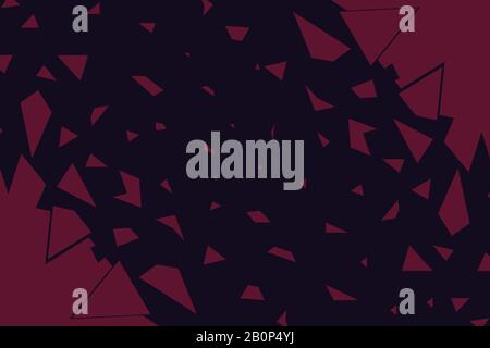 The abstract background is collapsing.  Stock Vector