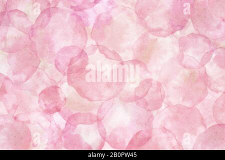 Designed abstract background with pale watercolor elements Stock Photo