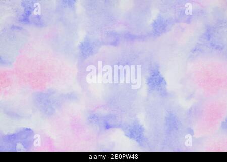 Designed abstract background with pale watercolor elements Stock Photo