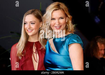 Berlin, Germany. 20th Feb, 2020. Lilly Krug and Veronica Ferres attending the opening night and 'My Salinger Year'premiere at the 70th Berlin International Film Festival/Berlinale 2020 at Berlinale Palast on February 20, 2020 in Berlin, Germany. Credit: Geisler-Fotopress GmbH/Alamy Live News Stock Photo