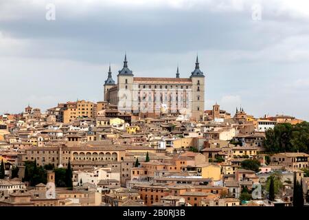 Alcazar de Toledo, Toledo, Castile La Mancha, Spain Stock Photo