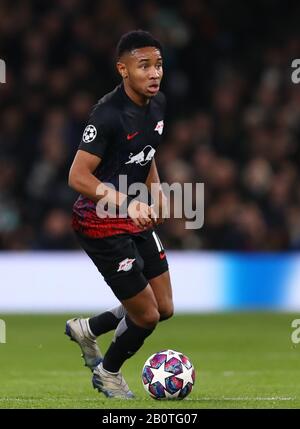 Christopher NKUNKU (L), Soccer Champions League, round of 16, reverse, RB  Leipzig (L) - Tottenham Hotspur (TTH) 3: 0, on March 10th, 2020 in Leipzig  / Germany. Â