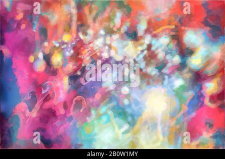 Grunge abstract background , Colorful handmade art. Dense background . Backdrop layer. Ink abstraction. Stock Photo