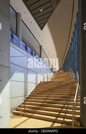 Extension of the National Library in Leipzig, Saxony, Germany, Europe Stock Photo