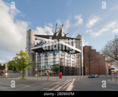 German Museum of Technology, Trebbiner Strasse, Kreuzberg, Berlin, Germany, Europe Stock Photo