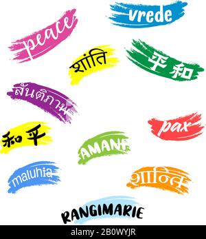 Design about International Mother Language Day. February 21 Stock Vector