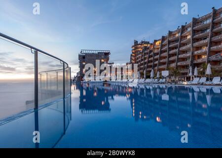 Pool, Hotel Gloria Palace Amadores, Gran Canaria, Spain Stock Photo