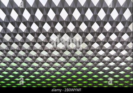 Architecture, detail, honeycomb structure, Stock Photo