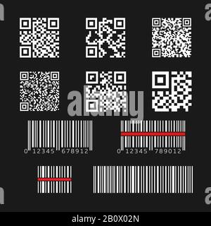 QR code set Stock Vector