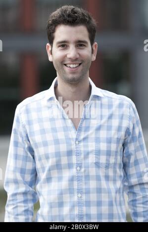 Smiling young man, portrait, Stock Photo