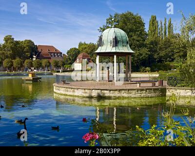 Historic spa facility in Bad Lauchstädt, Saxony-Anhalt, Germany,
