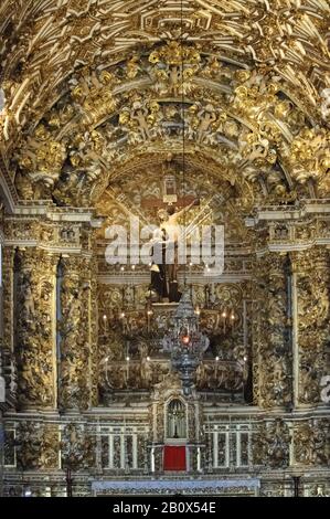 Igreja Sao Francisco Church, Pelourinho, Salvador da Bahia, Bahia, Brazil, South America, Stock Photo