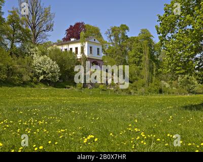 Roman house in the park on the Ilm, Weimar, Thuringia,