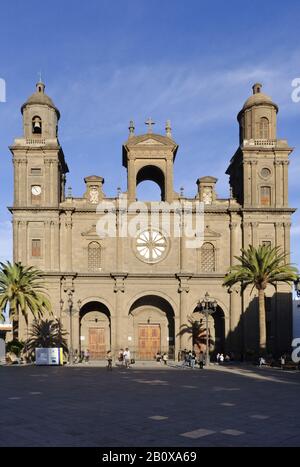 Santa Ana Cathedral, Las Palmas de Gran Canaria, Gran Canaria, Canary Islands, Spain,