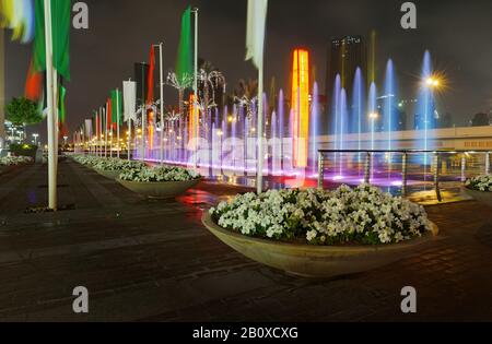Main entrance of the Dubai Mall, Dubai, United Arab Emirates, Stock Photo
