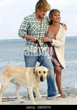 MARLEY & ME 2008 20th Century Fox film with Owen Wilson and Jennifer Aniston Stock Photo