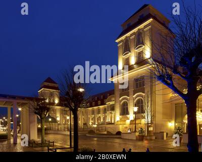 Kurhaus in Binz, Ruegen Island, Mecklenburg-West Pomerania, Germany, Stock Photo