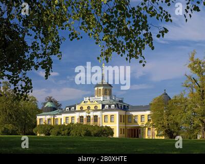 Belvedere Palace near Weimar, Thuringia, Germany, Stock Photo