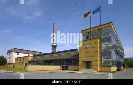 Fagus Werk, architect Walter Gropius, Alfeld / Leine, Hildesheim district, Lower Saxony, Germany, Stock Photo