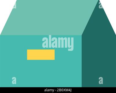 tent military force line and fill style icon Stock Vector Image & Art ...