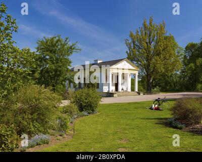 Roman house in the park on the Ilm, Weimar, Thuringia, Germany,