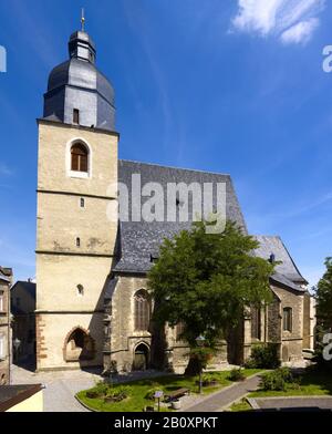 Church of St. Petri-Pauli in Lutherstadt Eisleben, Saxony-Anhalt, Germany, Stock Photo