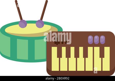 paper map military force line and fill style icon Stock Vector