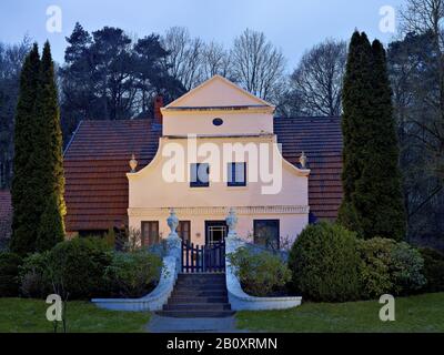 Barkenhoff, Heinrich Vogeler Haus, Worpswede, Lower Saxony, Germany, Stock Photo