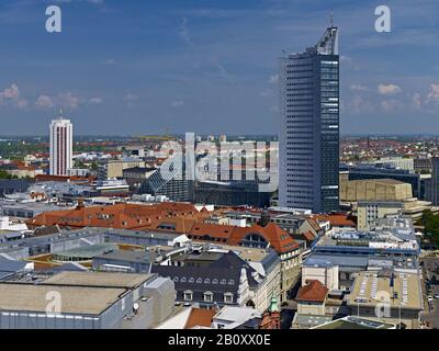 A cityscape of the city of Leipzig in Germany Stock Photo Alamy