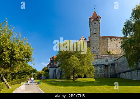 Veste Coburg, Upper Franconia, Bavaria, Germany, Stock Photo