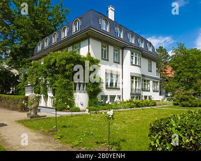 Villa Körner by Henry van de Velde in Beyerstrasse in Chemnitz, Saxony, Germany, Stock Photo