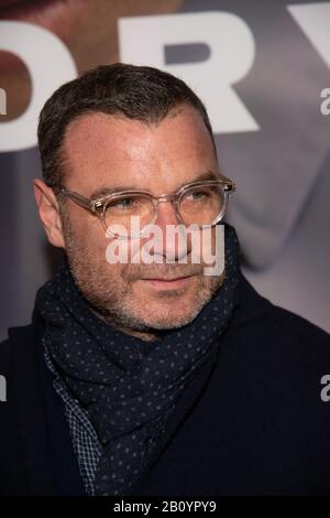 NEW YORK, NY - FEBRUARY 20: Liev Schreiber attends opening night of 'West Side Story' on Broadway at The Broadway Theatre on February 20, 2020 in New Stock Photo